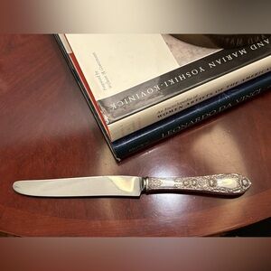 Sterling Silver Knife S Kirk & Son ‘Rose’